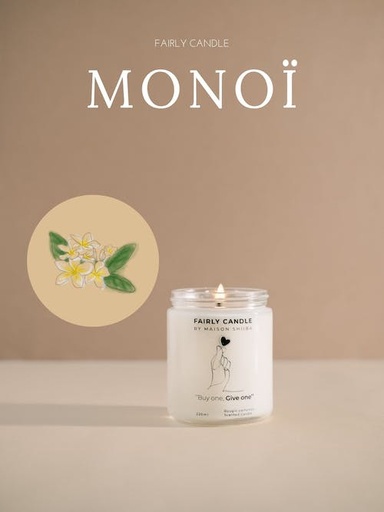 Bougie Monoi Fairly Candle - 110ml