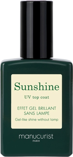 Top Coat Sunshine effet gel sans lampe - 15 ml