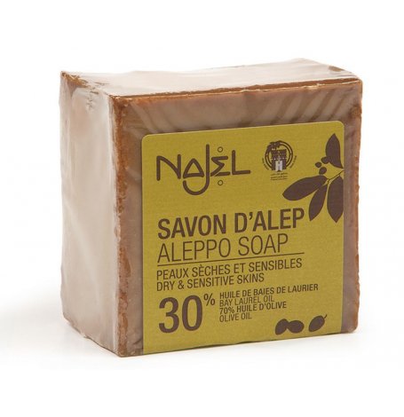 Savon Alep 30% 185g - peaux sèches et sensibles