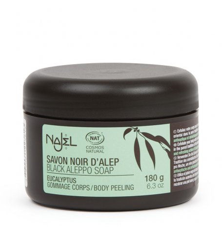 [5843_old] Savon Noir d'Alep à l'Eucalyptus Bio - 180 g