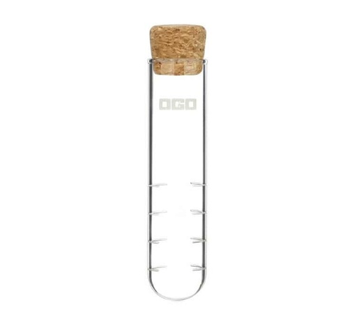 Infuseur à thé tisane Tube bouchon liege
