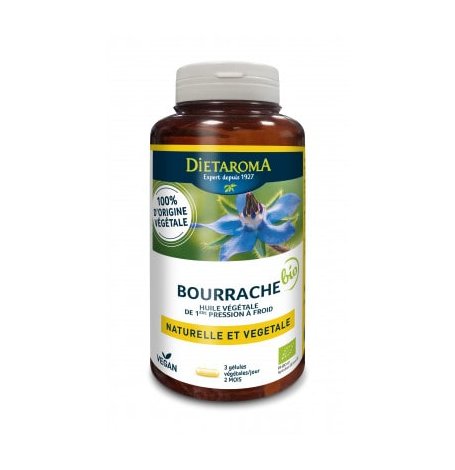 [6536_old] Huile de Bourrache Bio - 180 capsules