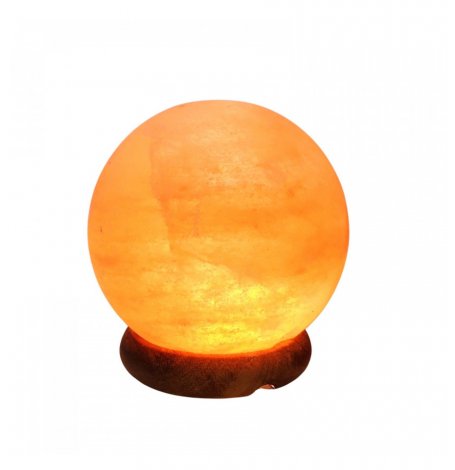 [6807_old] Lampe de Sel Lune sphère - port USB