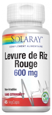 Levure de Riz rouge 600mg - 45 gelules