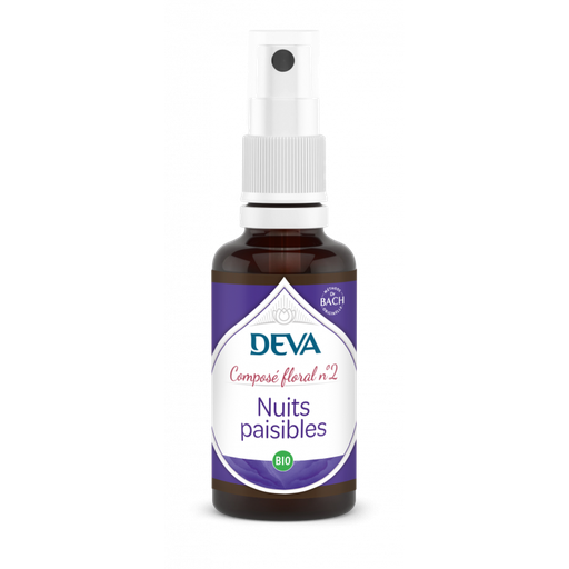 DEVA 02 - Nuits paisibles - Composé Floral - 30ml