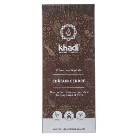 Teinture aux plantes Chatain Cendré - 100g