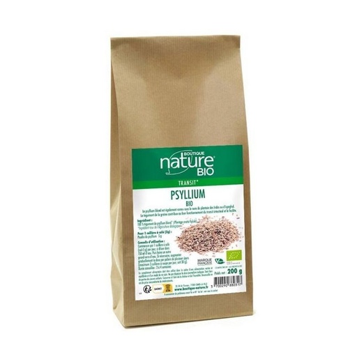 Psyllium blond poudre Bio - 200g