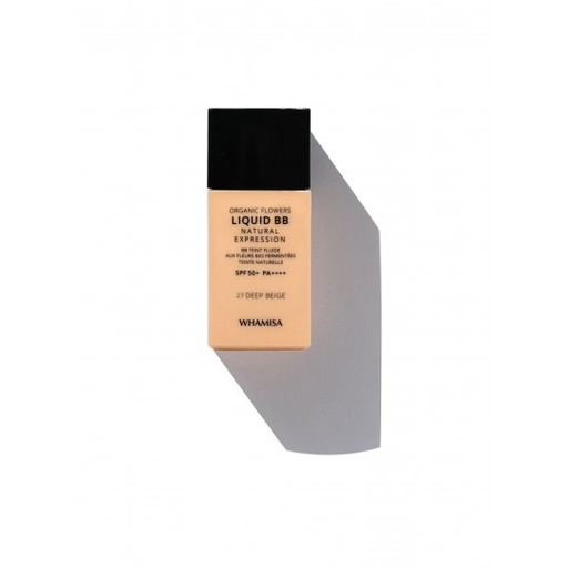 BB crème liquide Whamisa teinte 27 Beige doux - 30 ml