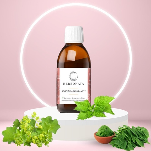 Concentré Cycles Abondants Bio - 200 ml