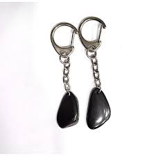 Porte clé Obsidienne - Confiance & Ancrage