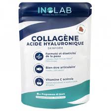 Collagène Marin arôme chocolat - Peau & Articulations* - Complexe avec Acide Hyaluronique + Acérola