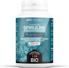 Spiruline Bio 500 mg - 300 comprimés