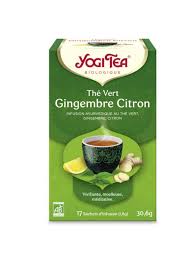 Yogi Tea Thé Vert Gingembre Citron