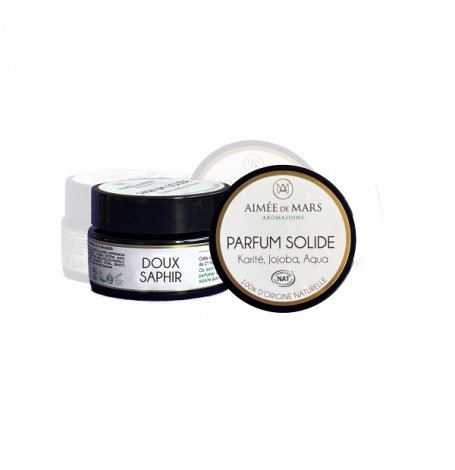 Parfum solide Doux Saphir bio - 15g