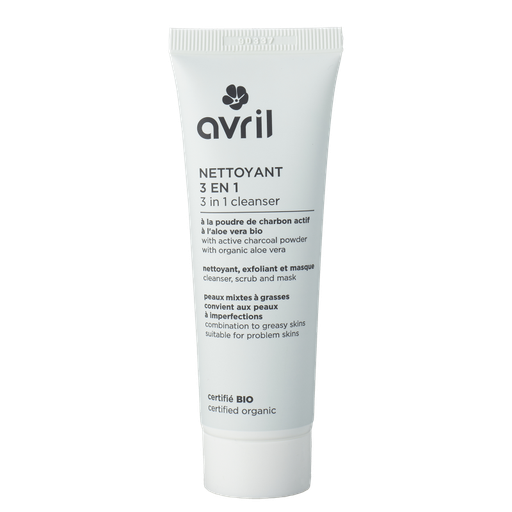 [5873_old] Nettoyant 3 en 1Bio - Nettoyant, exfoliant et masque - 50 ml